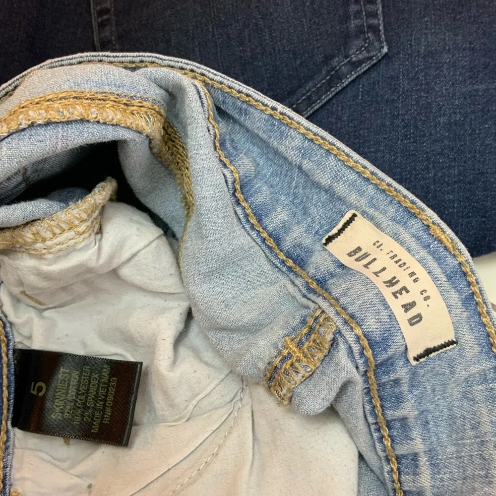 BULLHEAD jeans size 5 SKINNIEST excellent condition - Picture 4 of 4